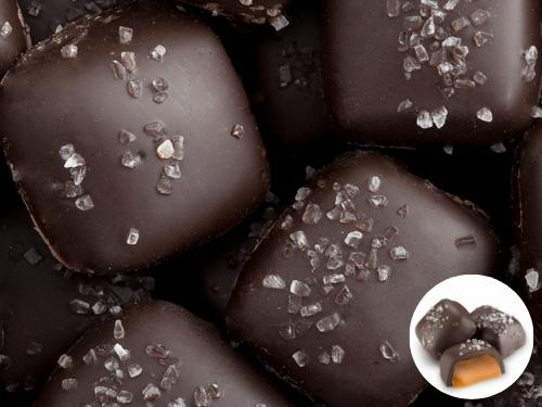 Zachary Dark Chocolate Sea Salted Caramels 1lb